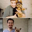 The Dude Life Chose Them on Random Adorable Before-And-After Photos Of Dogs Growing Up With Their Humans