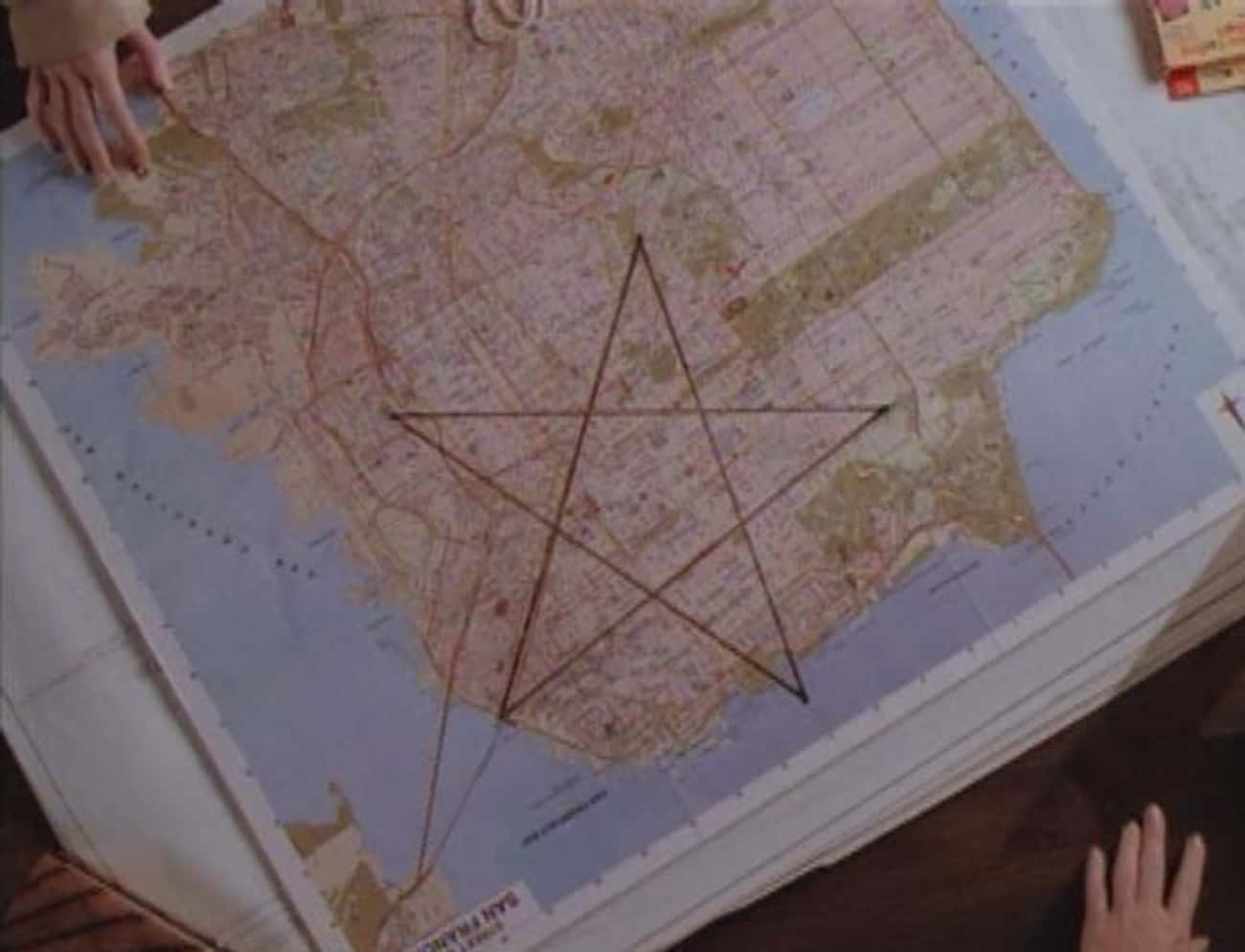 The Goddamn Pentagram on the Map