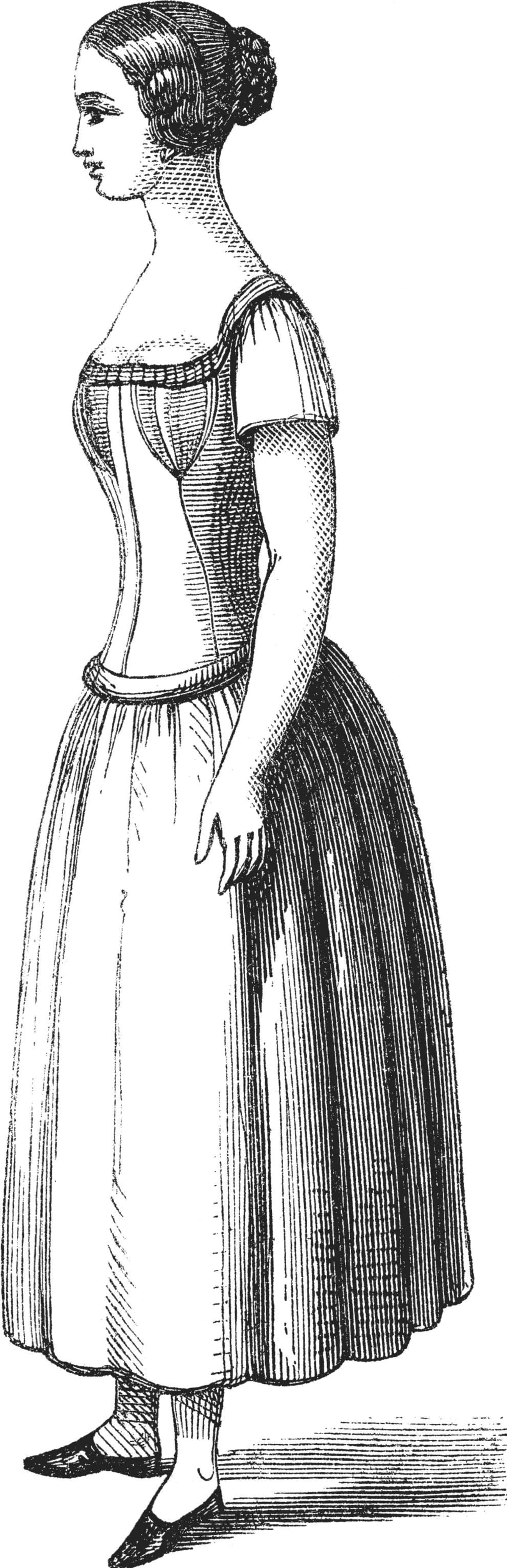 Corsets Impaired Breathing And Moved Around Vital Organs