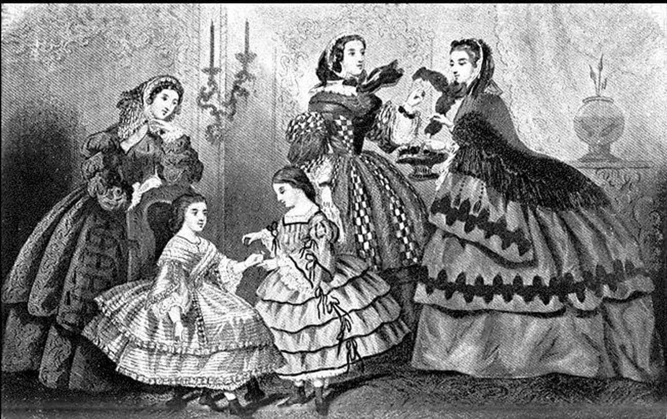 Hoop Skirts Caused Deadly Falls And Other Problems