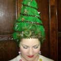 Going Green on Random Weirdest Christmas Hairdos