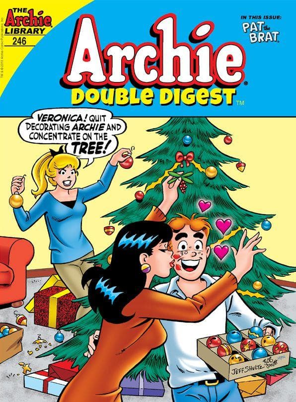 Decorating Archie on Random Awesome Christmas Superhero Comics You Never Knew Existed