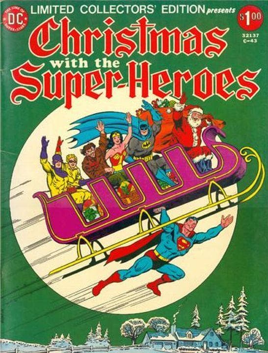 Super Claus on Random Awesome Christmas Superhero Comics You Never Knew Existed