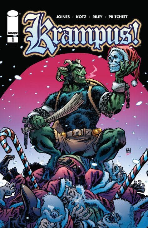 Merry Krampus on Random Awesome Christmas Superhero Comics You Never Knew Existed