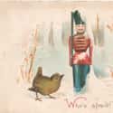 'Who's Afraid?' on Random Bizarre and Disturbing Victorian Christmas Cards