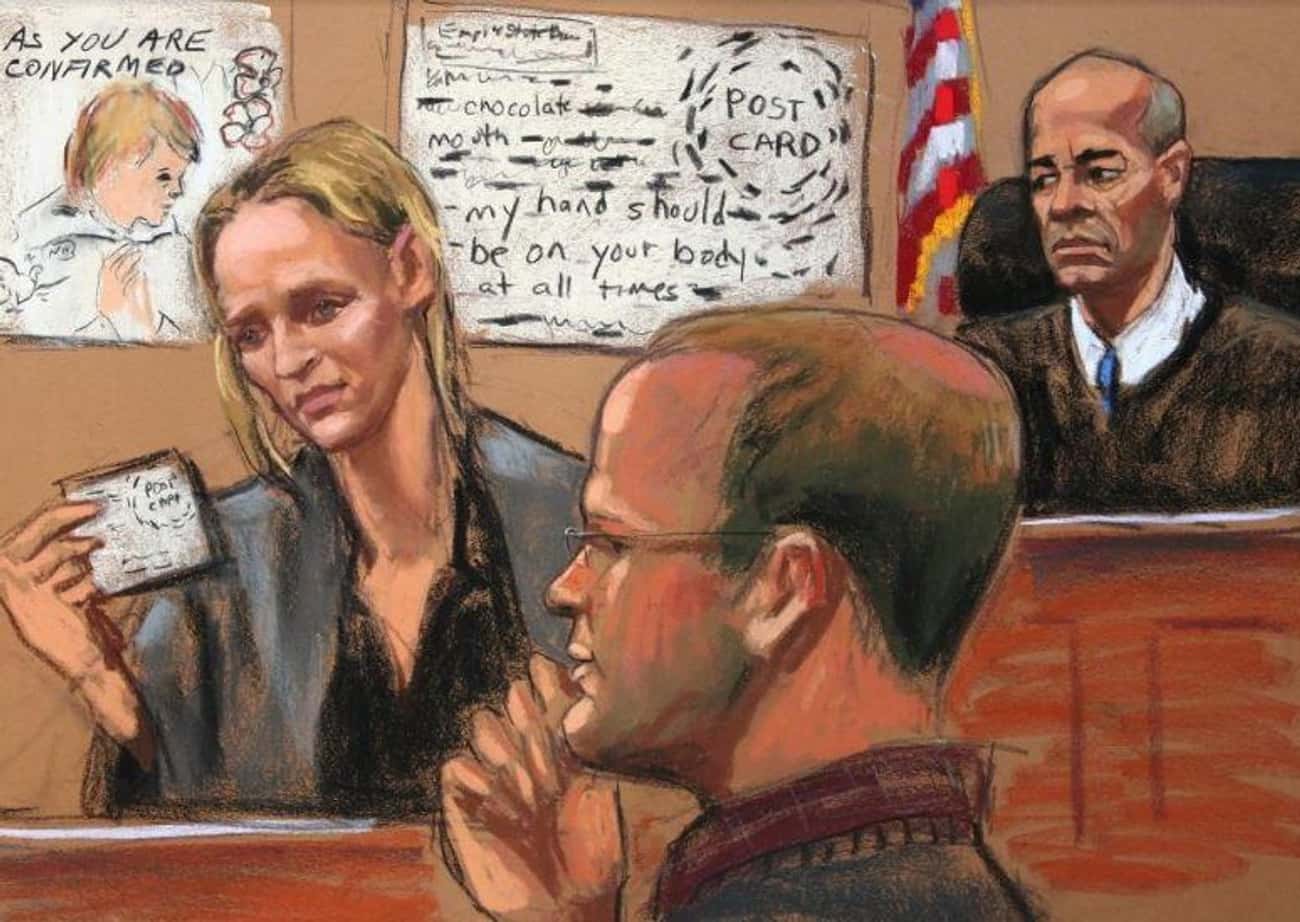Uma Thurman&#39;s Gigantic Courtroom Neck And Forehead