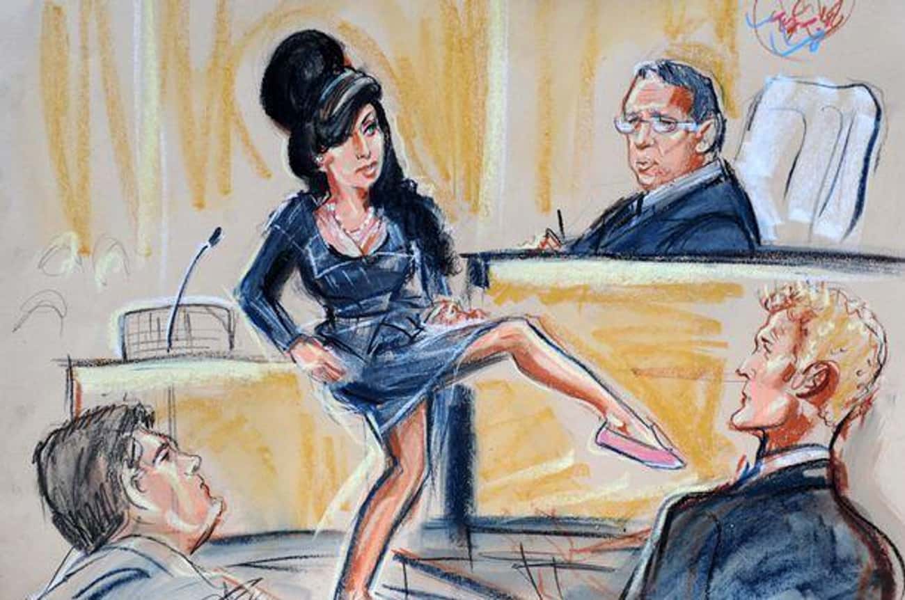Amy Winehouse&#39;s Courtroom Dance