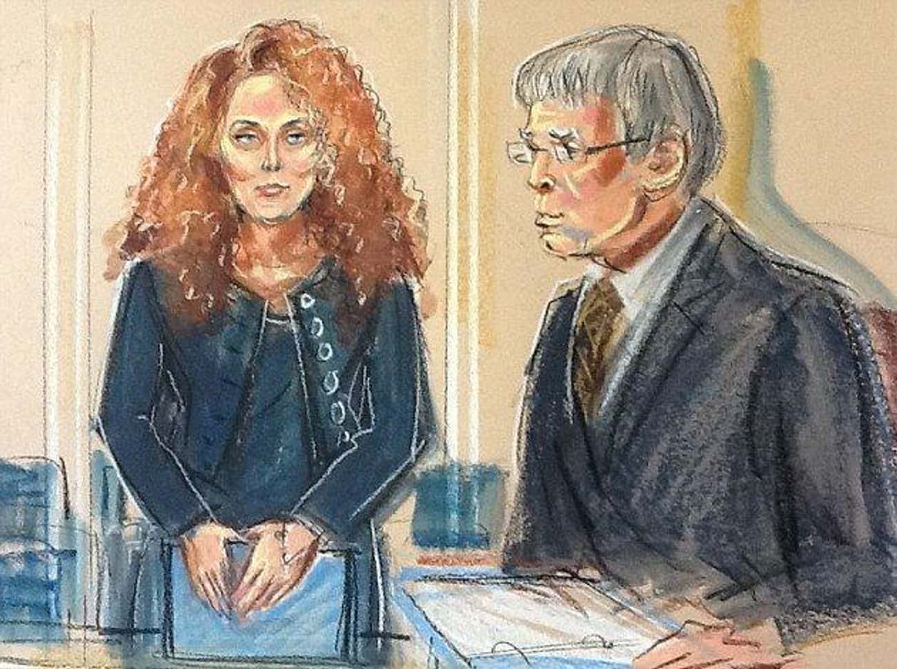Rebekah Brooks&#39;s Cheekbone Game Is At Corpse Levels
