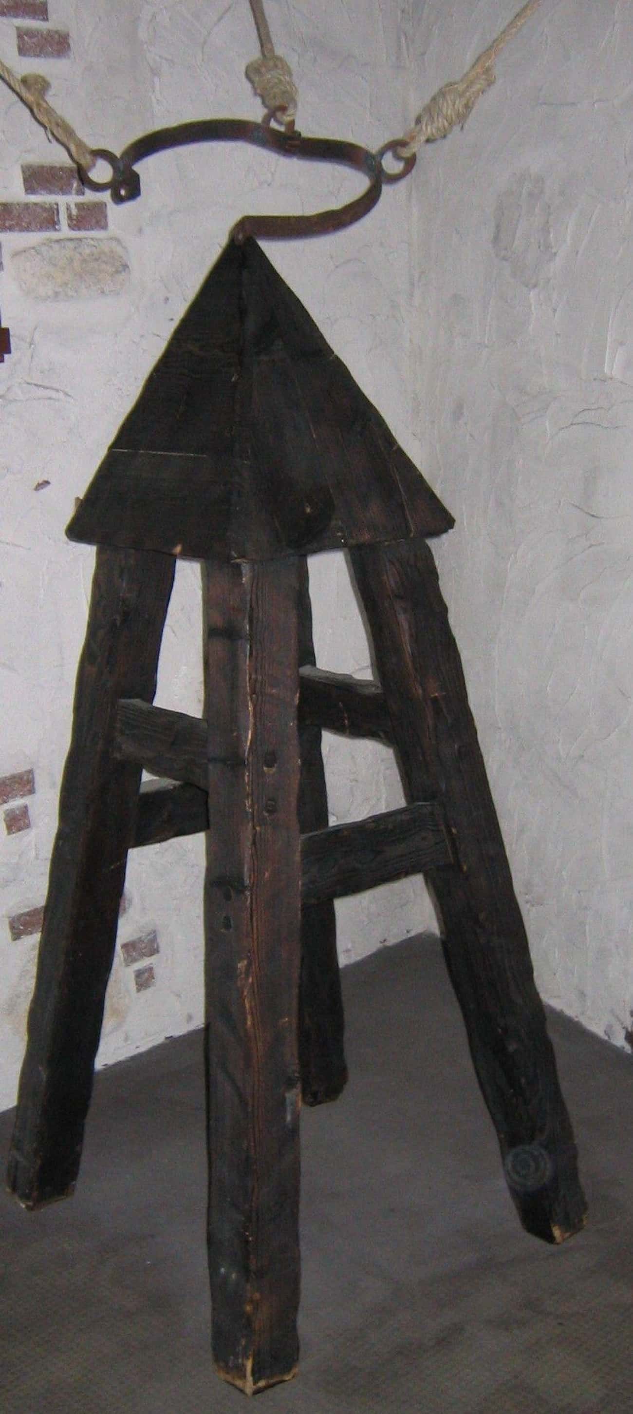 The Judas Cradle Would Literally Rip You A New Butthole