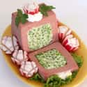 Creamy Peas Inside a Bologna Loaf (with Radishes!) on Random Disgusting-Looking Foods You Kind of Want to Try