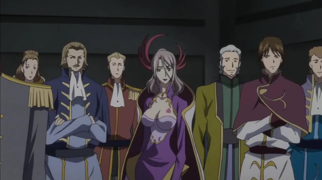 The Britannian Imperial Family from Code Geass