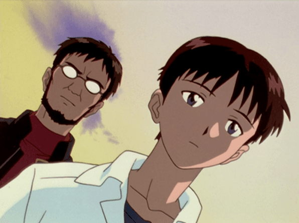 The Ikari Family from Neon Genesis Evangelion