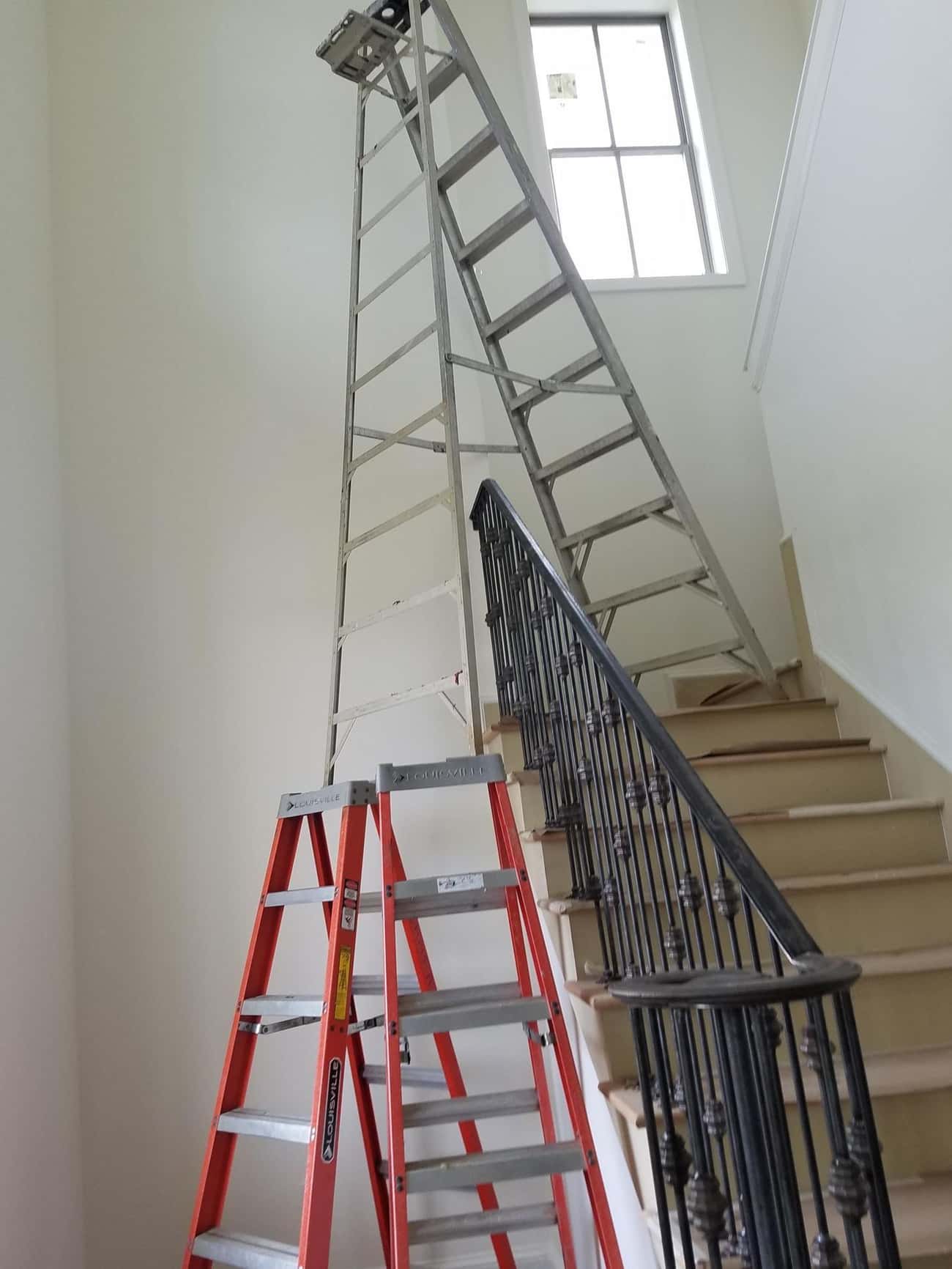 This Ladder Setup