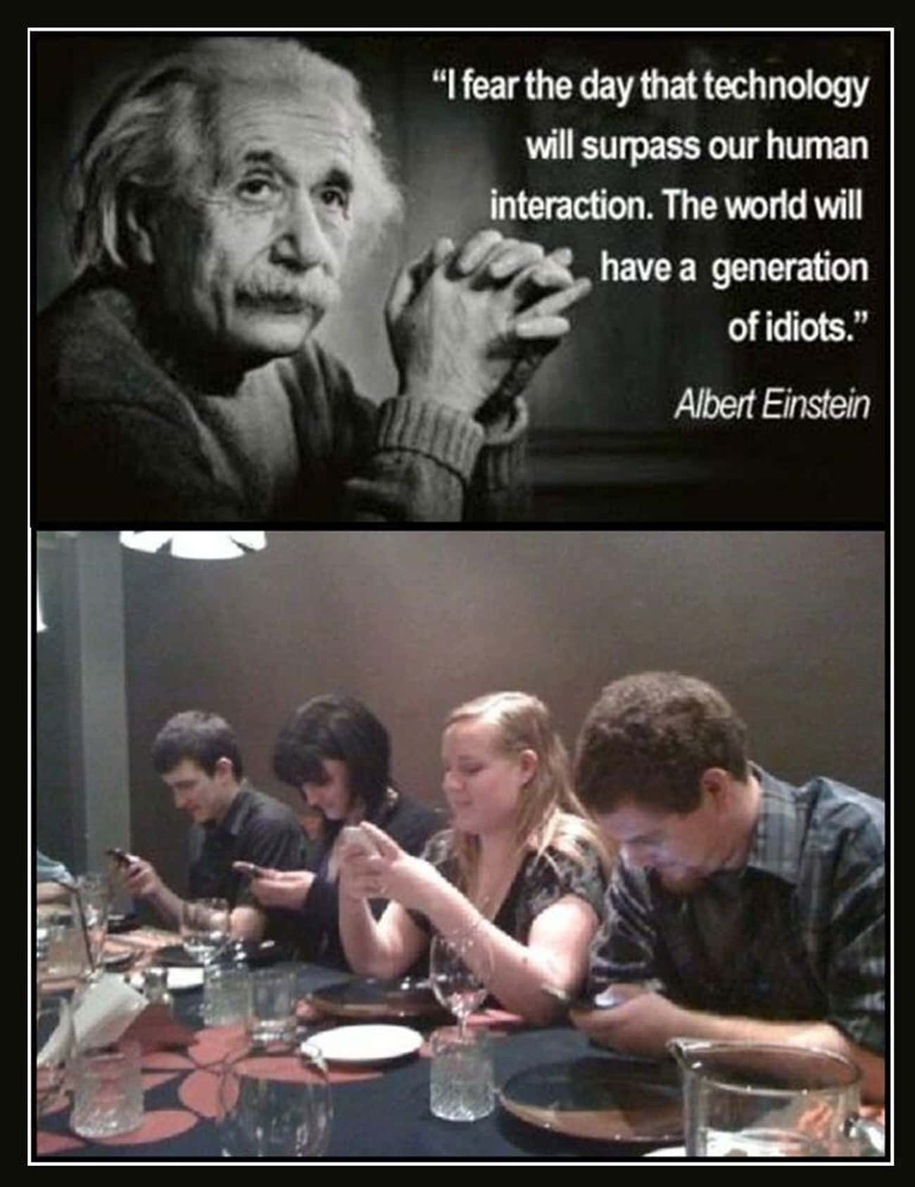 Einstein Predicts The Smartphone Future