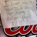 Beer Is Coming on Random Helpful Notes Written By Drunk People To Their Sober Selves