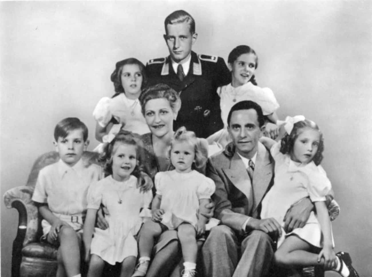 Joseph And Magda Goebbels Killed Themselves And Their Six Young Children