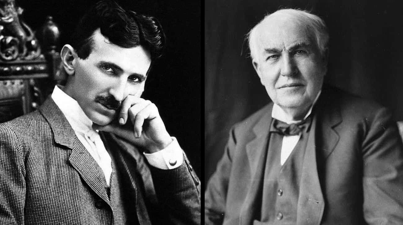 Nikola Tesla And Thomas Edison