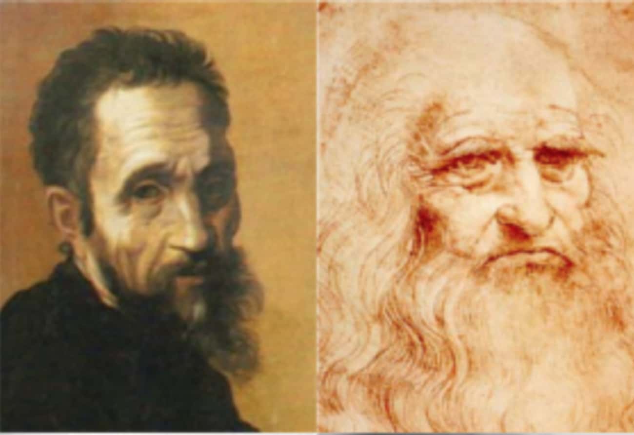 Michelangelo And Leonardo da Vinci