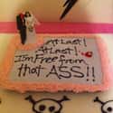 Free From Ass on Random Divorce Cakes That Are As Blunt As They Are Beautiful