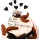 This Divorce Cake Is The Sh*t! on Random Divorce Cakes That Are As Blunt As They Are Beautiful