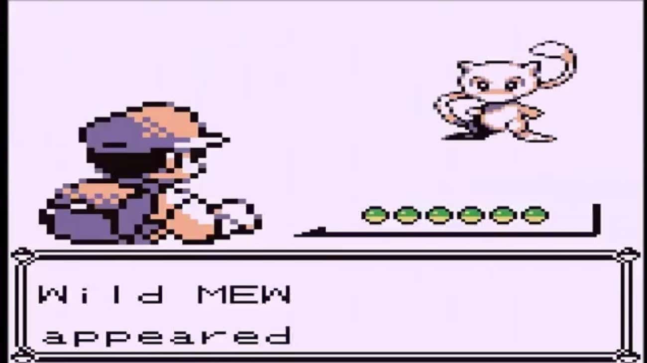 Mew Was Hiding Under A Van In Pokemon Red And Blue
