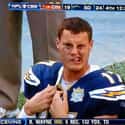 Phillip Rivers Letting One Fly on Random Funniest TV Freeze Frames In NFL History
