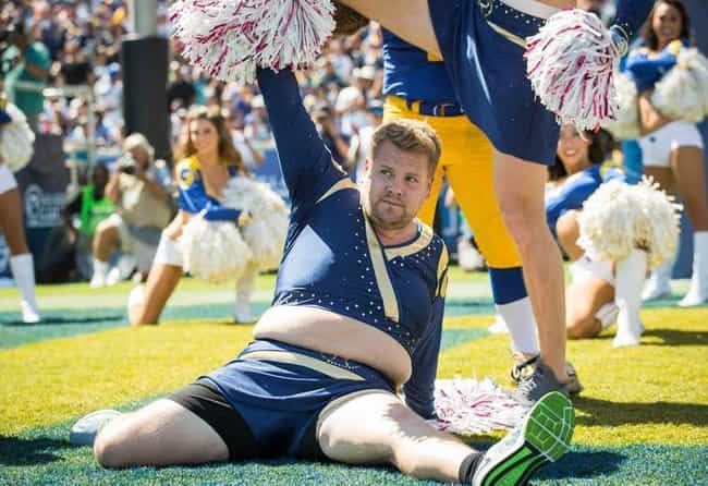 That Time James Corden Cheered For The Rams
