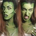 She Hulk on Random Pop Culture Face Paint Jobs That Are Freakishly Accurate