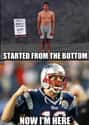 The Endless Trolling Of Tom Brady's Draft Combine Photo on Random Internet Expertly Trolled Tom Brady