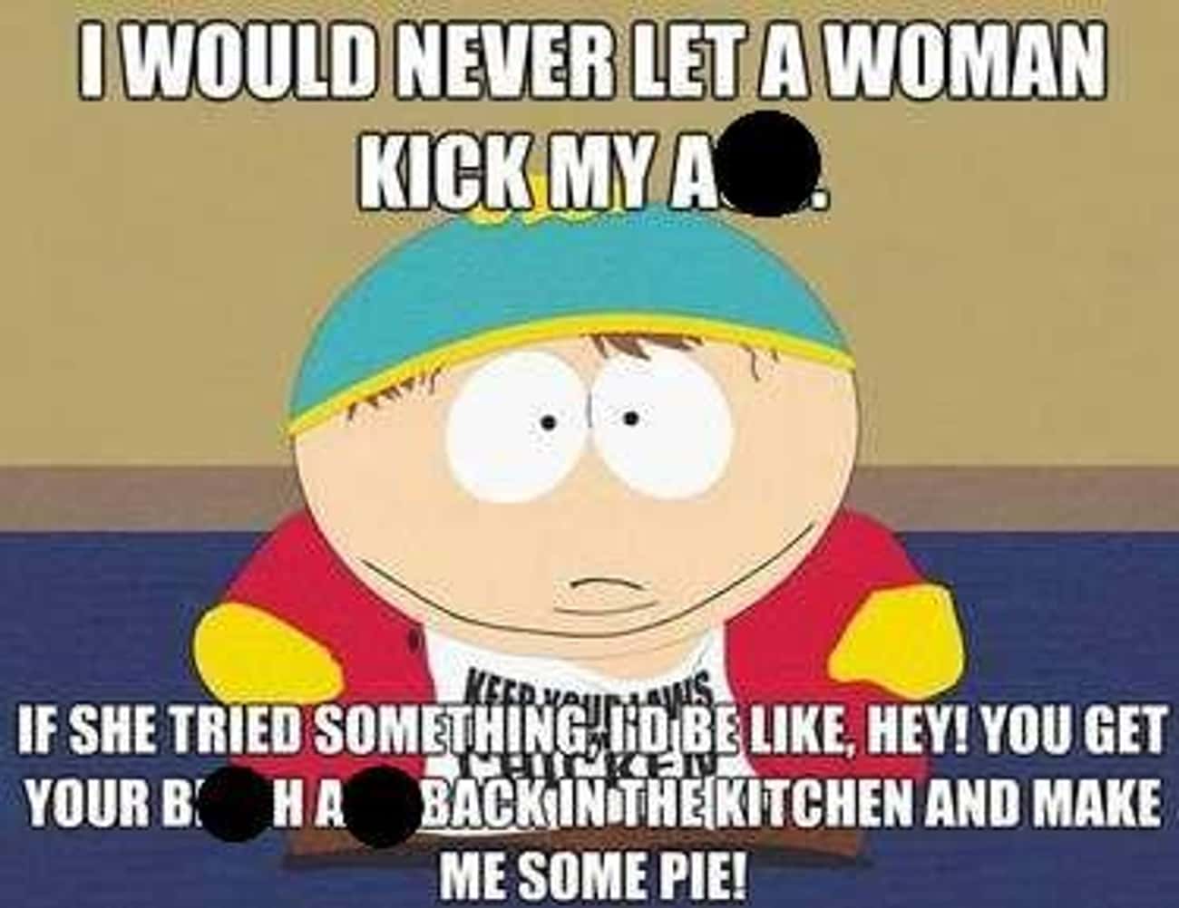 Cartman On Girl Fights