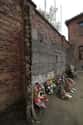 Execution Wall, Auschwitz on Random Haunting Pictures From Concentration Camps