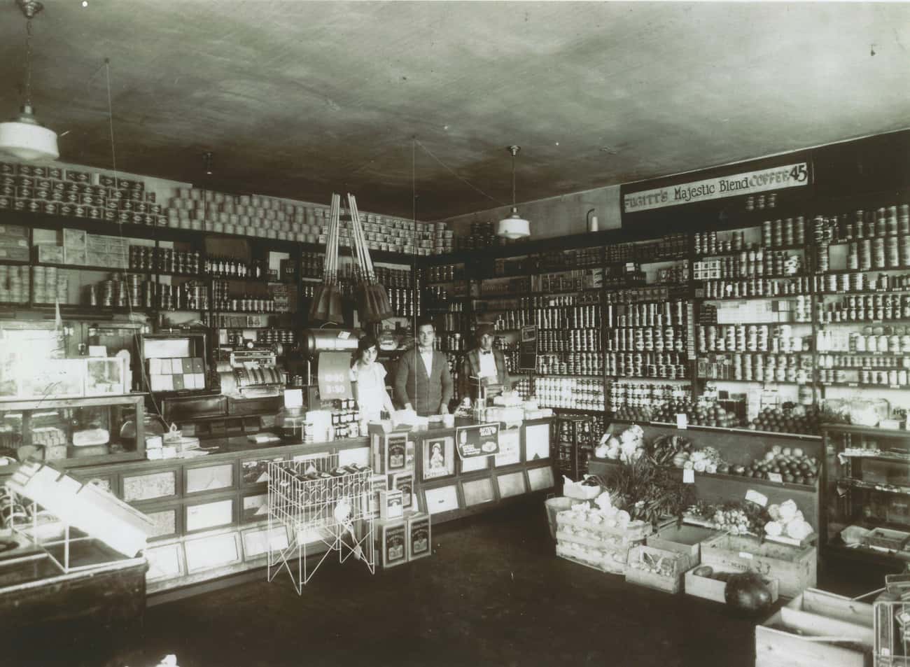 Grocery Store In Bremerton, Washington, 1925