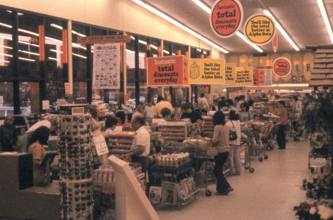 Huntington Beach Grocery Store, 1972