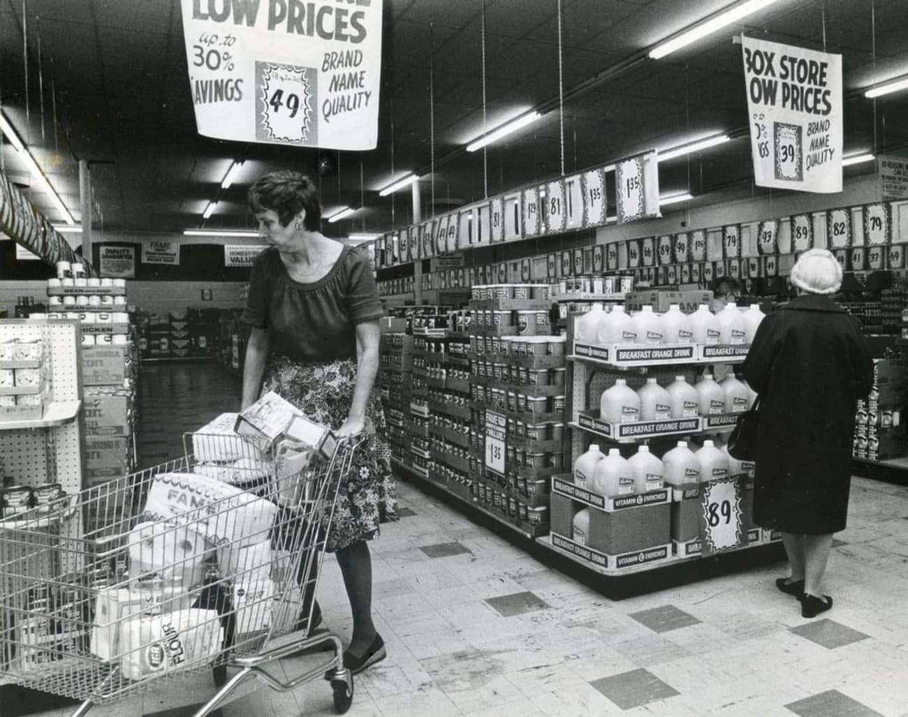 U-Pak Grocery Store, Pontiac, Michigan, 1979