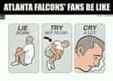 Being A Falcons Fan In Three Easy Steps on Random Memes To Stoke Your Burning Hatred For Atlanta Falcons