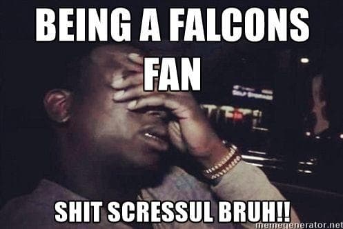 Try Being A Detroit Lions Fan on Random Memes To Stoke Your Burning Hatred For Atlanta Falcons