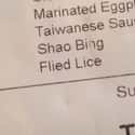 House Special: Flying Lice on Random Hilarious Menu Fails You Wish You Caught