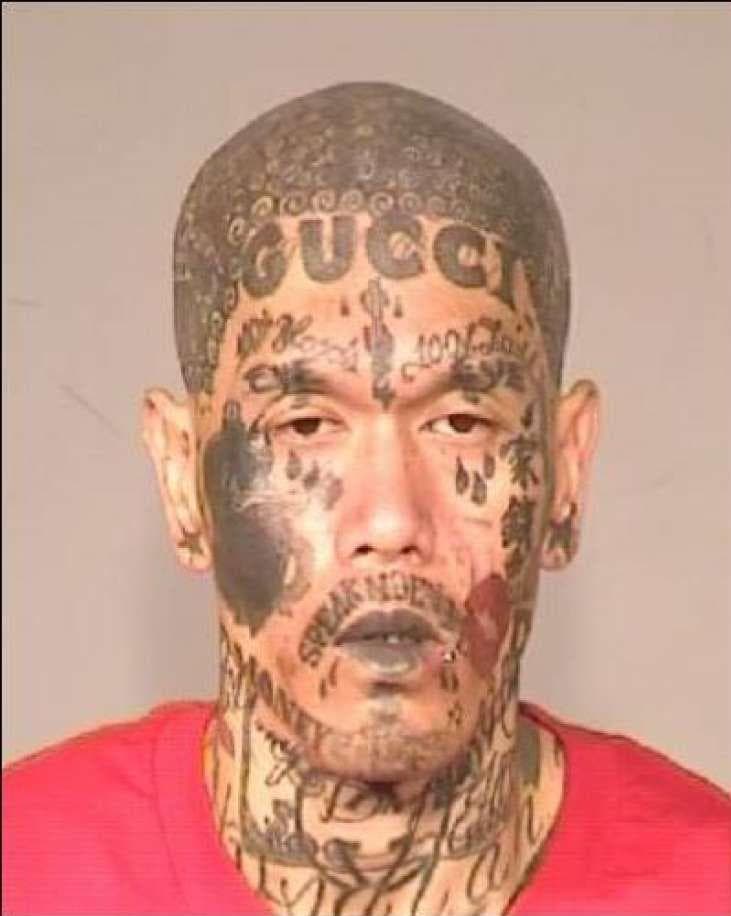 face tattoos of faces