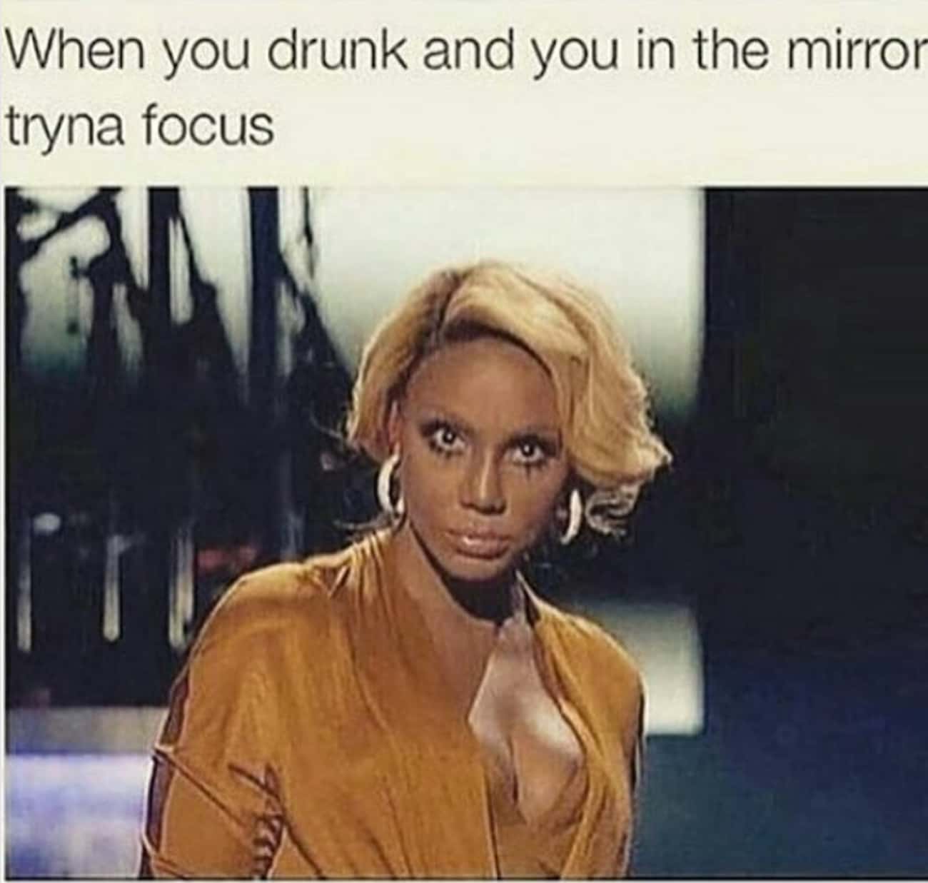Mirror, Mirror, Alcohol...