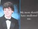 A Tough Yearbook Pill To Swallow on Random Oddly Sexual Yearbook Quotes