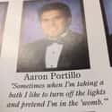 Womb There It Is on Random Oddly Sexual Yearbook Quotes
