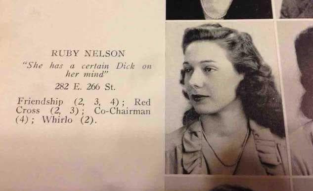 The More You Know... is listed (or ranked) 8 on the list 25 Oddly Sexual Yearbook Quotes