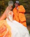 Orange Creamsicle Bride on Random Absolute Weirdest Wedding Dresses