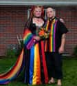 Rainbow Connection on Random Absolute Weirdest Wedding Dresses