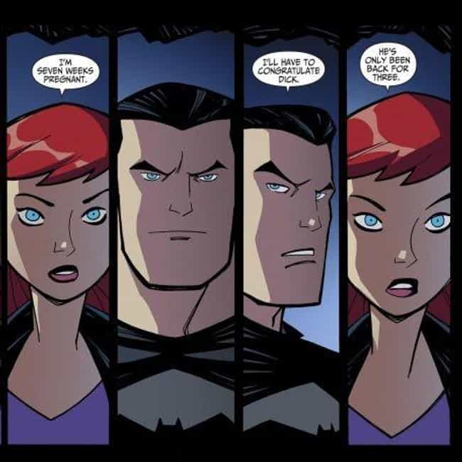 Bruce Wayne Impregnated Batgirl In "Batman Beyond"