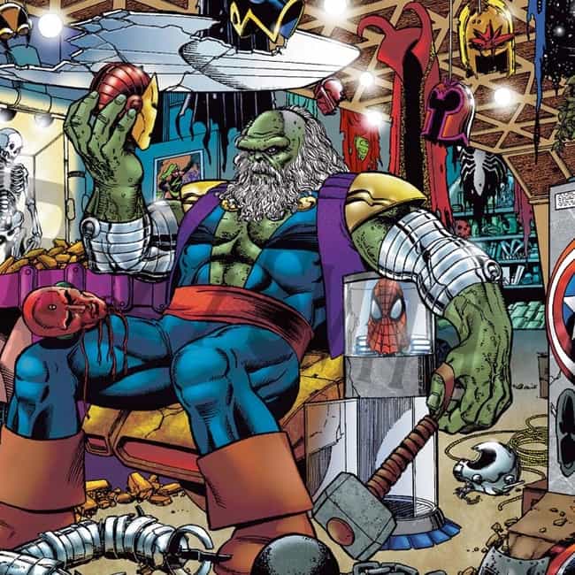 The Hulk Rocks A Beard As The Maestro In "Future Imperfect"