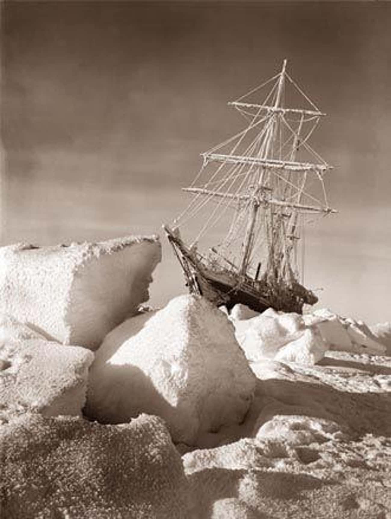 Shackleton And His Men Endured Freezing Winds And Blizzards Waiting For The Ice To Melt