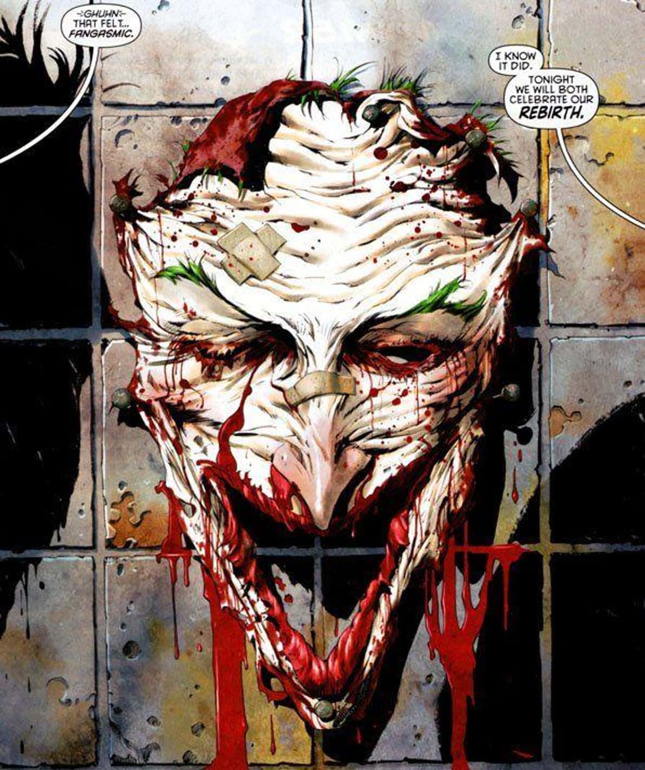Joker Cuts His Own Face Off (Then Wears It Like A Mask)