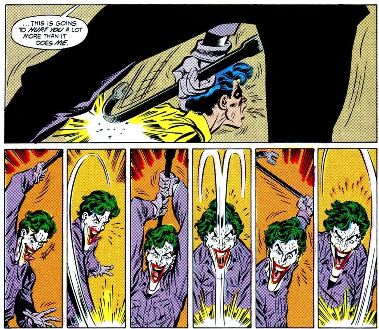 Joker Beats Robin To Death With A Crowbar