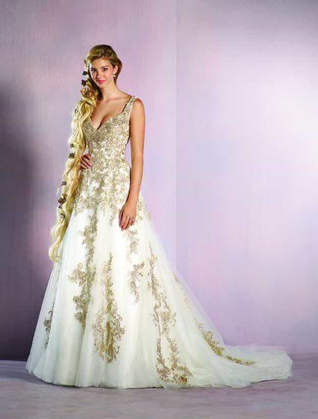 25 Gorgeous Wedding Dresses Inspired By Disney Princesses